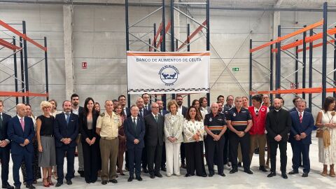 El compromiso de la reina Sof&iacute;a con el Banco de Alimentos de Ceuta.