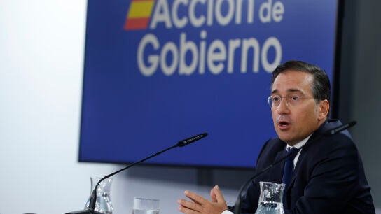 El ministro de Asuntos Exteriores, Jos&eacute; Manuel Albares/ EFE/ JJ Guill&eacute;n