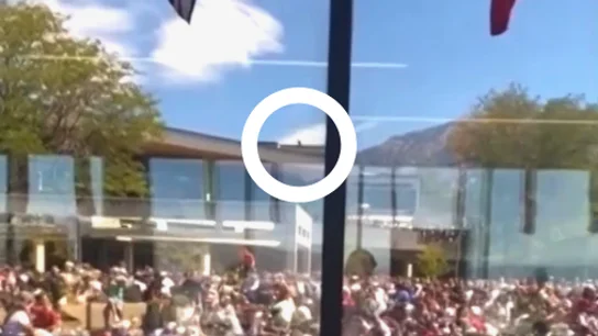 Vídeo del posible tirador de Kirk Vídeo del posible tirador de Kirk