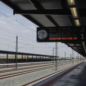 Estación del AVE de Villena.