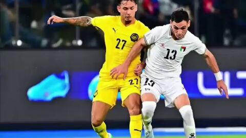 La experiencia de Gabri Palmero, de Unionistas, jugando ante la selecci&oacute;n de Palestina