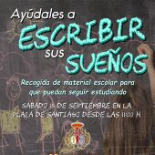 Recogida de material escolar
