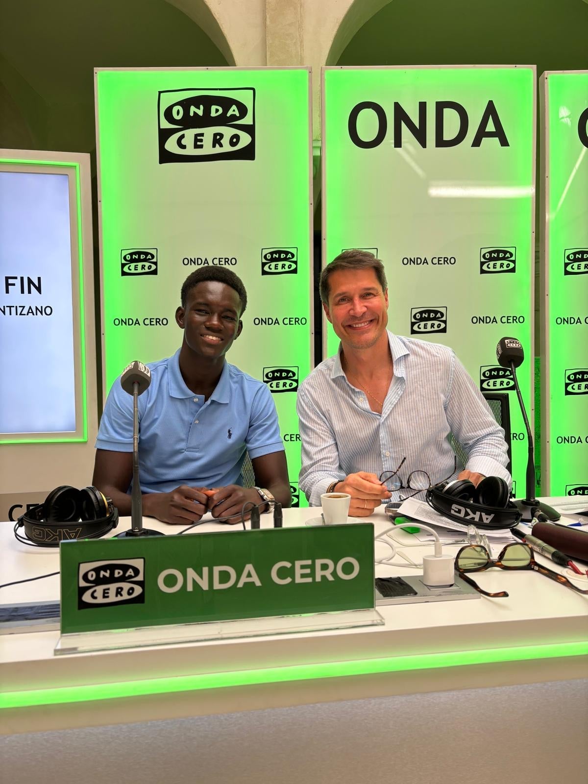 Cheikh Kane: "Después de llevar diez días en el mar, vimos las luces de Canarias" Cheikh Kane: "Después de llevar diez días en el mar, vimos las luces de Canarias"