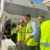 Carlos Mazón en el Hort del Gat de Elche.