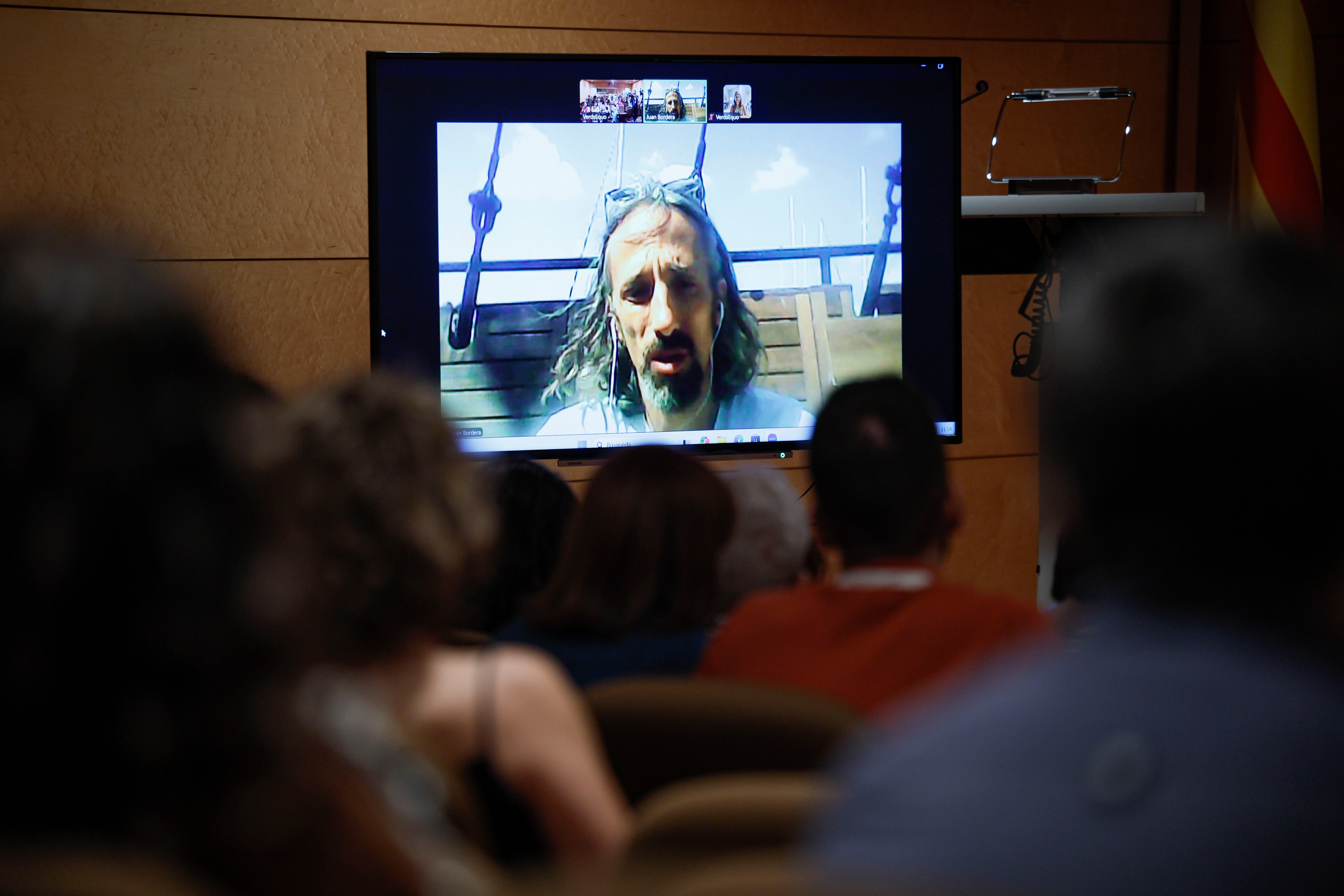 Bordera, a bordo de la 'Flotilla' que va rumbo a Gaza: "Lo intentaremos hasta el último momento" Bordera, a bordo de la 'Flotilla' que va rumbo a Gaza: "Lo intentaremos hasta el último momento"