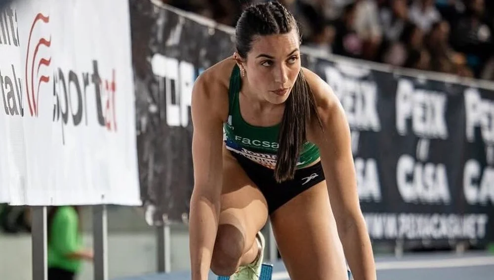 La atleta del Playas, Eva Santidrián La atleta del Playas, Eva Santidrián