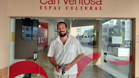 El violinista y compositor cubano Ramsés Puente en Can Ventosa El violinista y compositor cubano Ramsés Puente en Can Ventosa