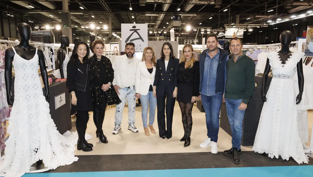 Imagen de archivo de algunos participantes del sello Adlib Moda Ibiza en MOMAD Ibiza Imagen de archivo de algunos participantes del sello Adlib Moda Ibiza en MOMAD Ibiza