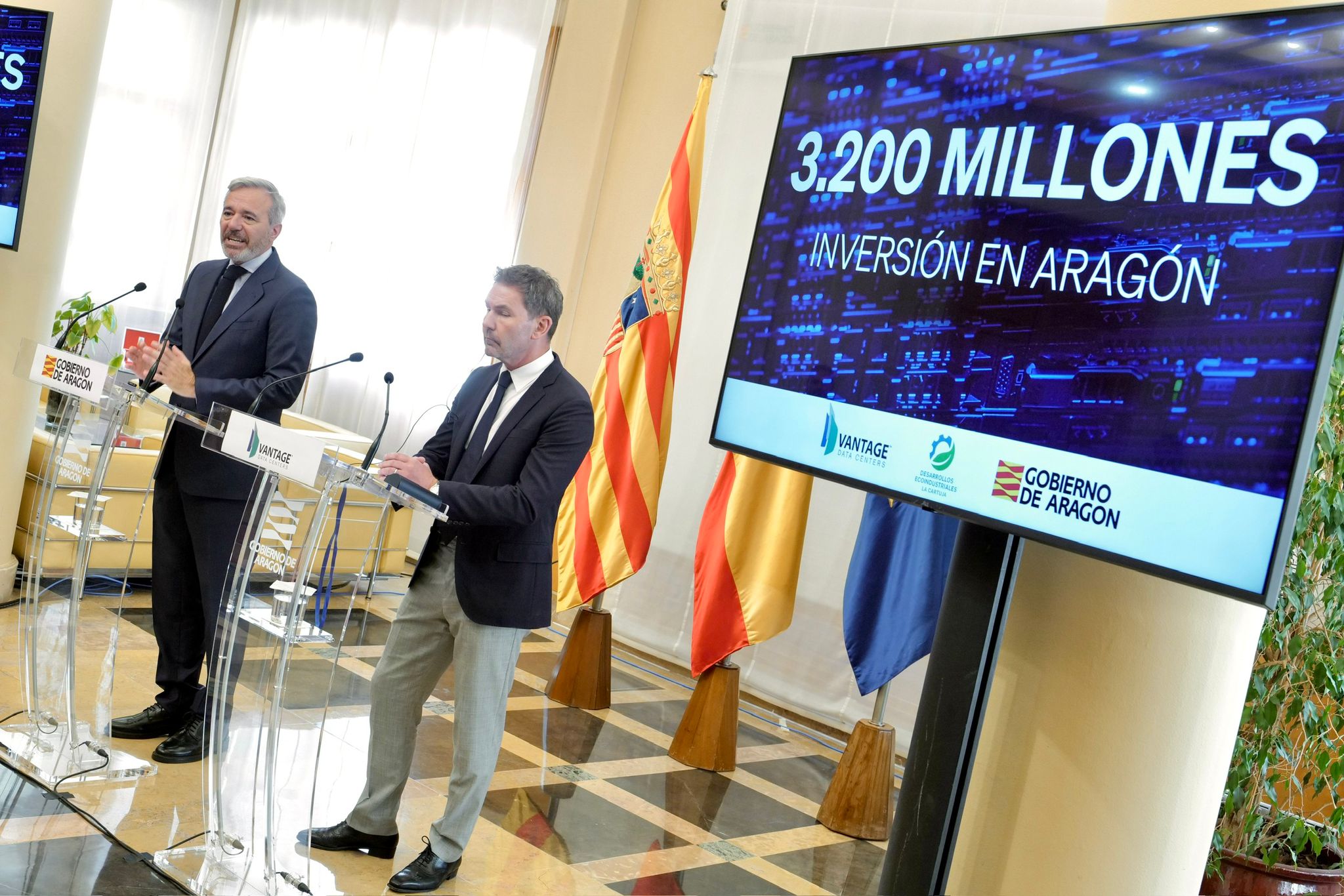 Vantage instalará un centro de datos en Villanueva de Gállego Vantage instalará un centro de datos en Villanueva de Gállego