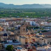 Vista aérea de Orihuela ciudad