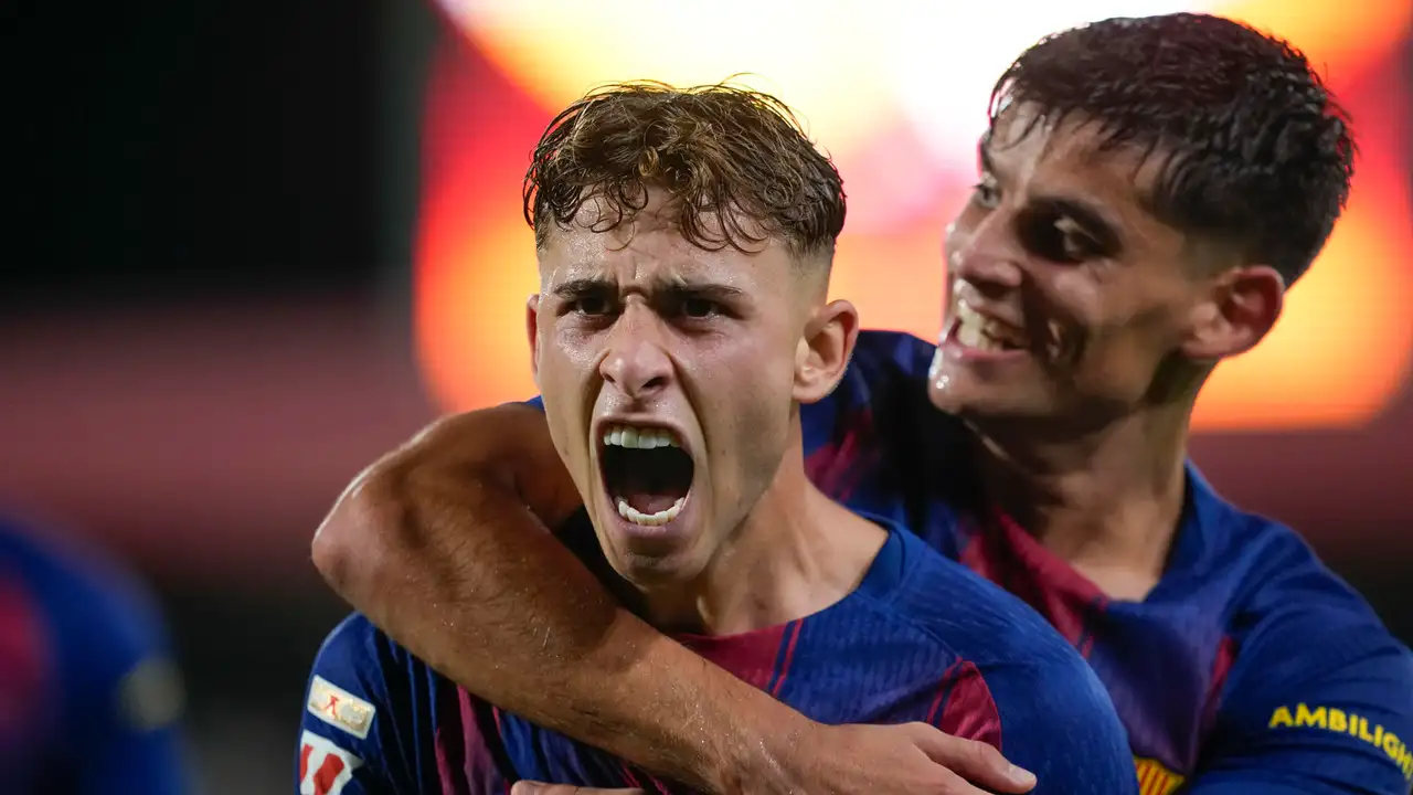 Goleada del Barça con dobletes de Fermín, Raphinha y Lewandowski