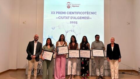 Premios Cient&iacute;fico T&eacute;cnicos Algemes&iacute; 2025