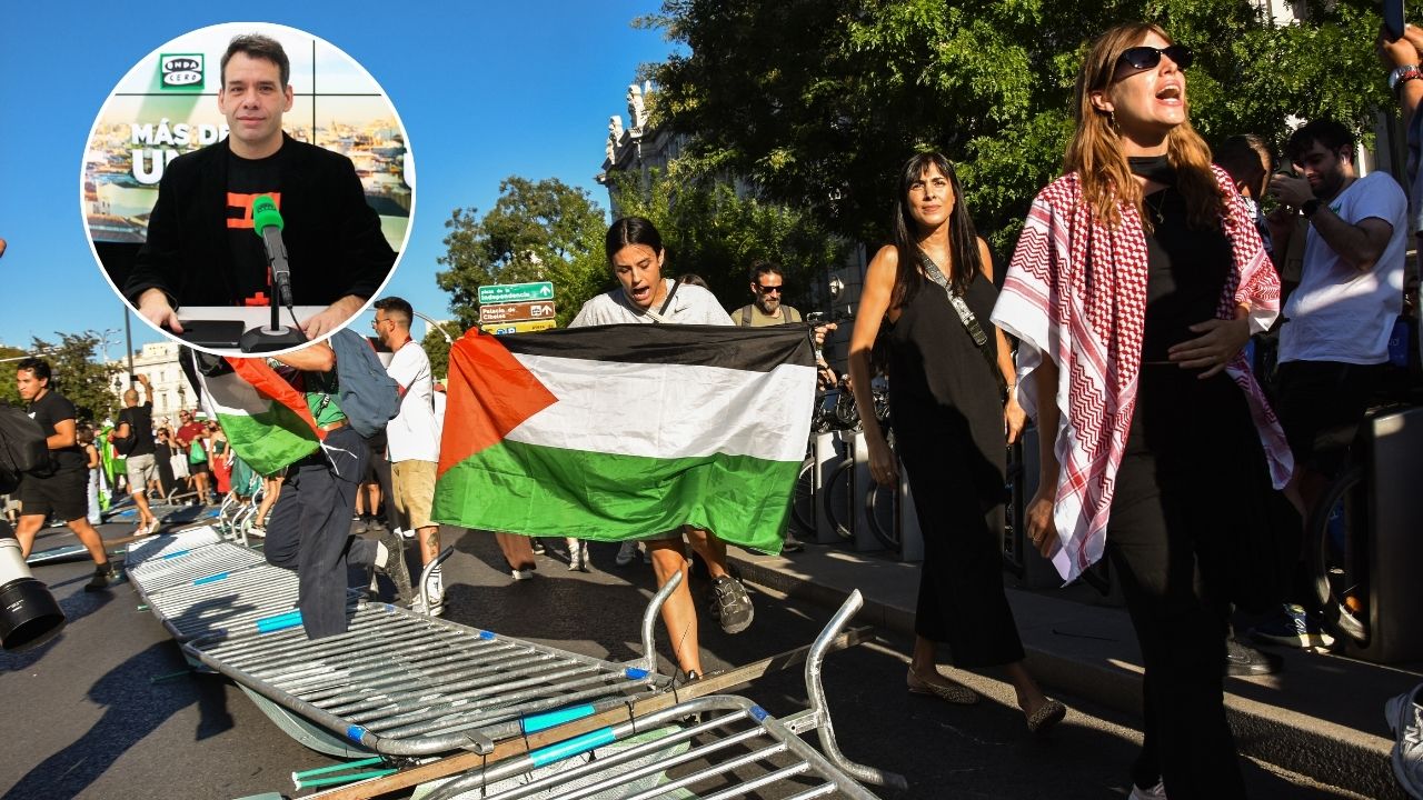 Rubén Amón critica la "doble moral", tras las protestas en La Vuelta: "España disputa la Supercopa en Arabia Saudí" Rubén Amón critica la "doble moral", tras las protestas en La Vuelta: "España disputa la Supercopa en Arabia Saudí"