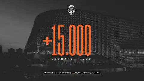 Valencia Basket afrontará la temporada 25-26 con más de 15.000 abonados Valencia Basket afrontará la temporada 25-26 con más de 15.000 abonados