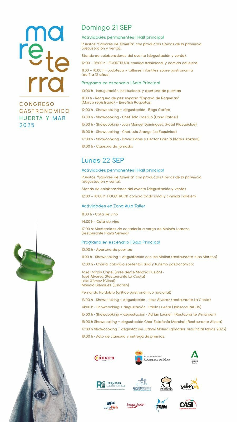 Roquetas se chupa los dedos en septiembre Roquetas se chupa los dedos en septiembre