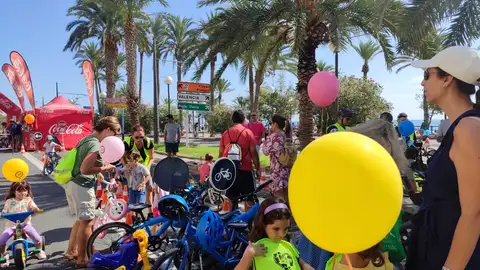 La ciclovía en la edición del 2024 La ciclovía en la edición del 2024