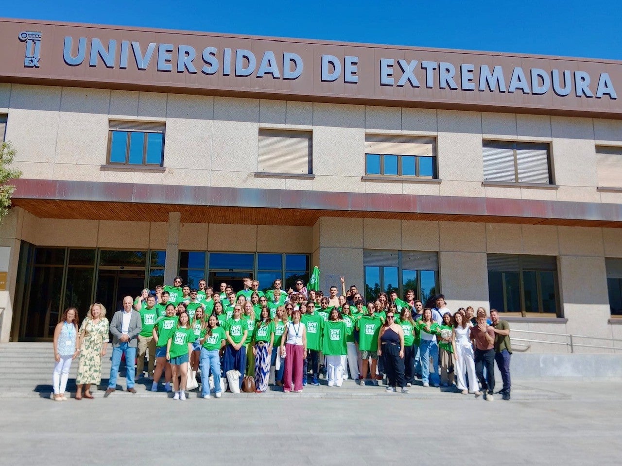 La UEx da la bienvenida a 225 estudiantes internacionales en el 'Welcome Day' La UEx da la bienvenida a 225 estudiantes internacionales en el 'Welcome Day'