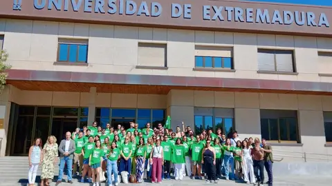 La UEx da la bienvenida a 225 estudiantes internacionales en el 'Welcome Day' La UEx da la bienvenida a 225 estudiantes internacionales en el 'Welcome Day'