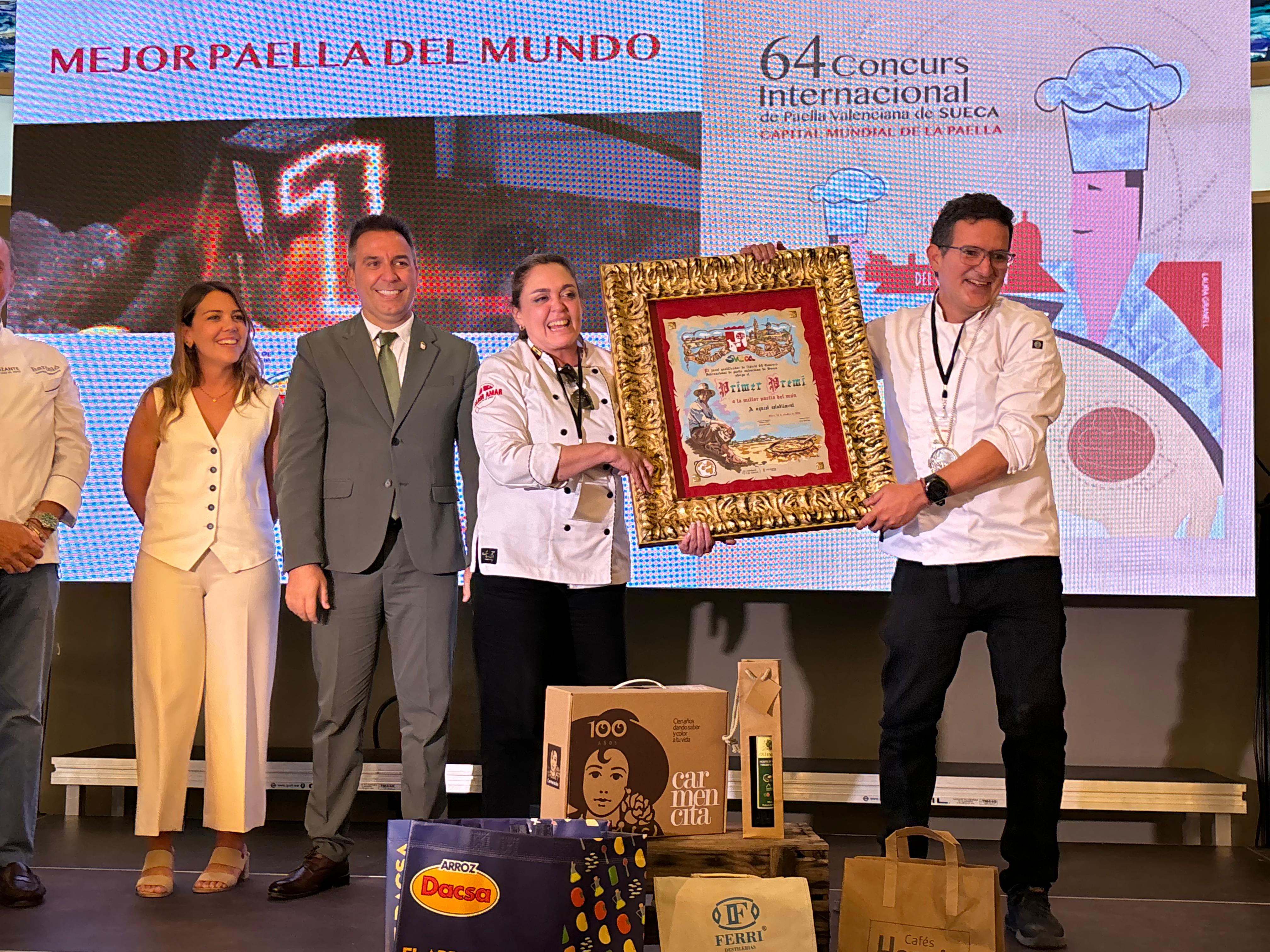 El Restaurante Sabor Amar Paellas, de Ecuador, consigue el galardón de ‘mejor paella del mundo’ El Restaurante Sabor Amar Paellas, de Ecuador, consigue el galardón de ‘mejor paella del mundo’