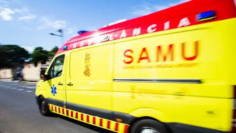 Una ambulancia SAMU de la CV Una ambulancia SAMU de la CV