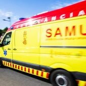 Una ambulancia SAMU de la CV