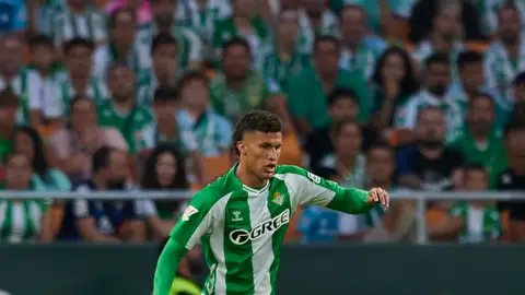 Nelson Deossa, en un partido con el Betis. Nelson Deossa, en un partido con el Betis.