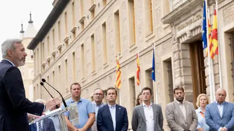 Gobierno aragonés, sindicatos del campo y cooperativas han unido fuerzas en contra de la reforma de la PAC Gobierno aragonés, sindicatos del campo y cooperativas han unido fuerzas en contra de la reforma de la PAC