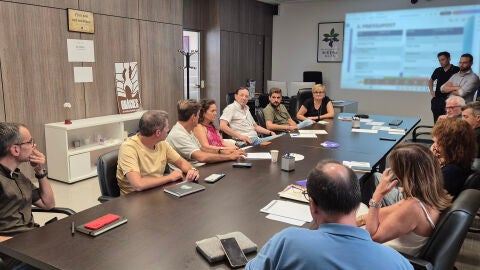 Reuni&oacute;n de trabajo Serra de Corbera