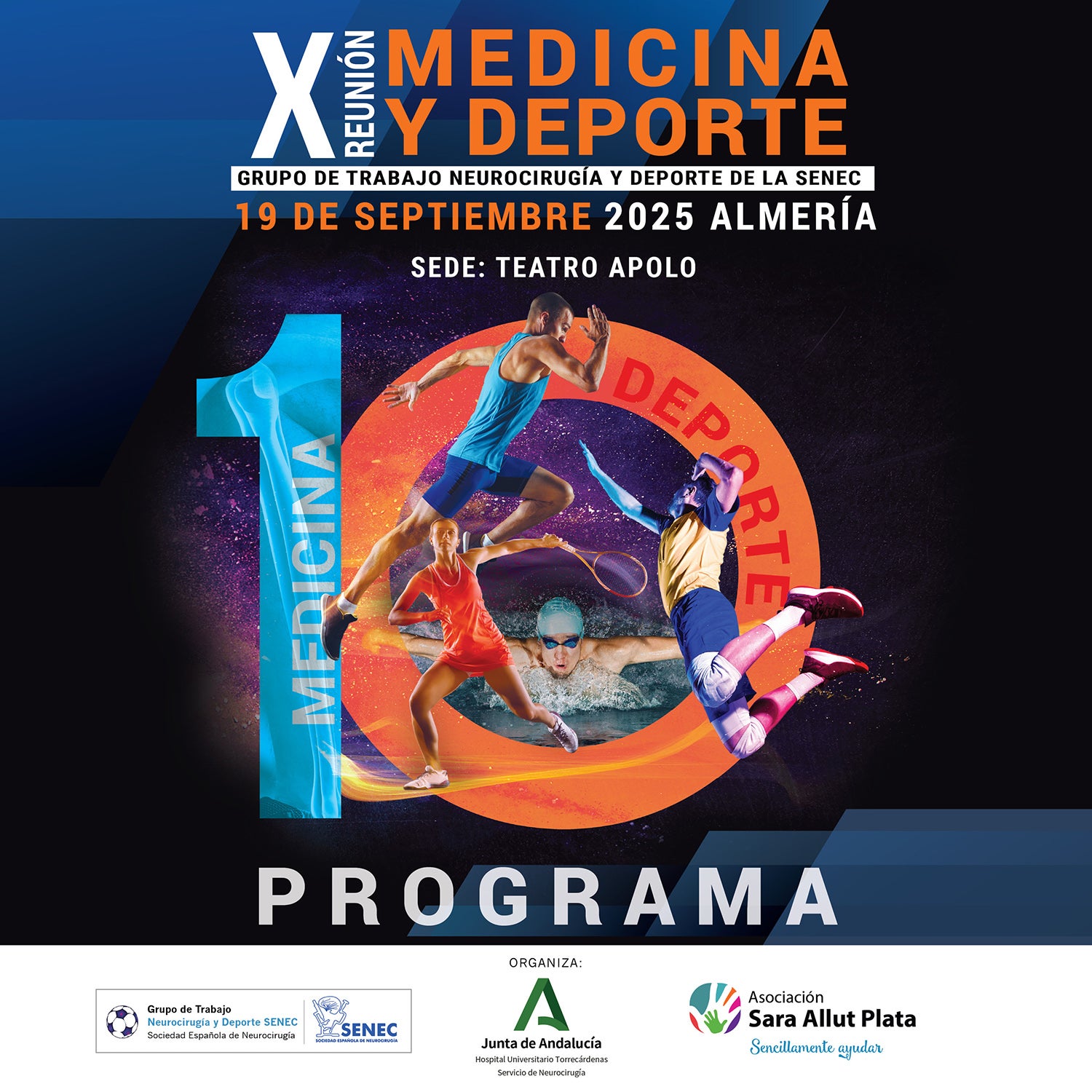Almería acogerá la X Reunión Medicina y Deporte con ponentes de talla internacional Almería acogerá la X Reunión Medicina y Deporte con ponentes de talla internacional