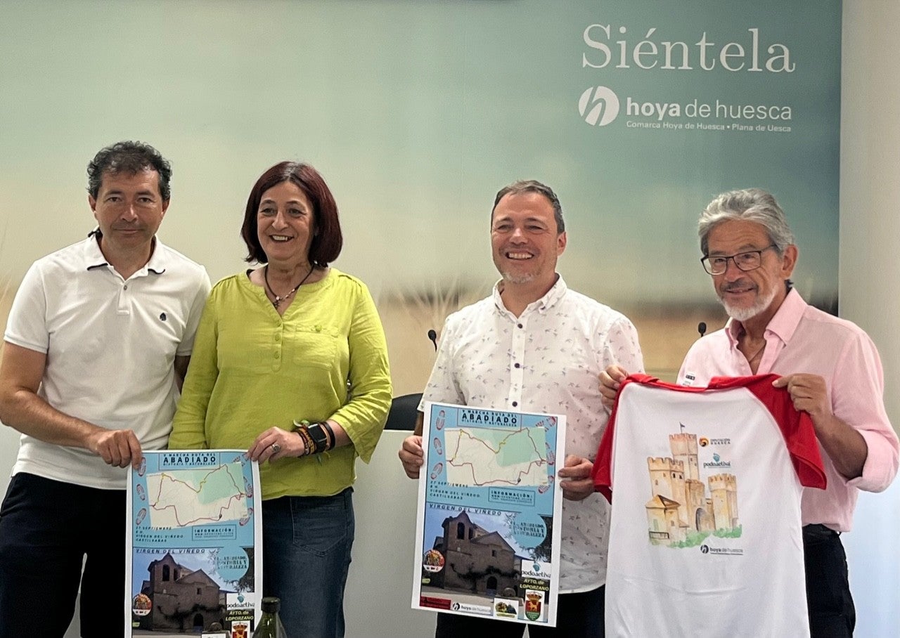 La V ruta del Abadiado recorrerá el somontano de Loporzano La V ruta del Abadiado recorrerá el somontano de Loporzano