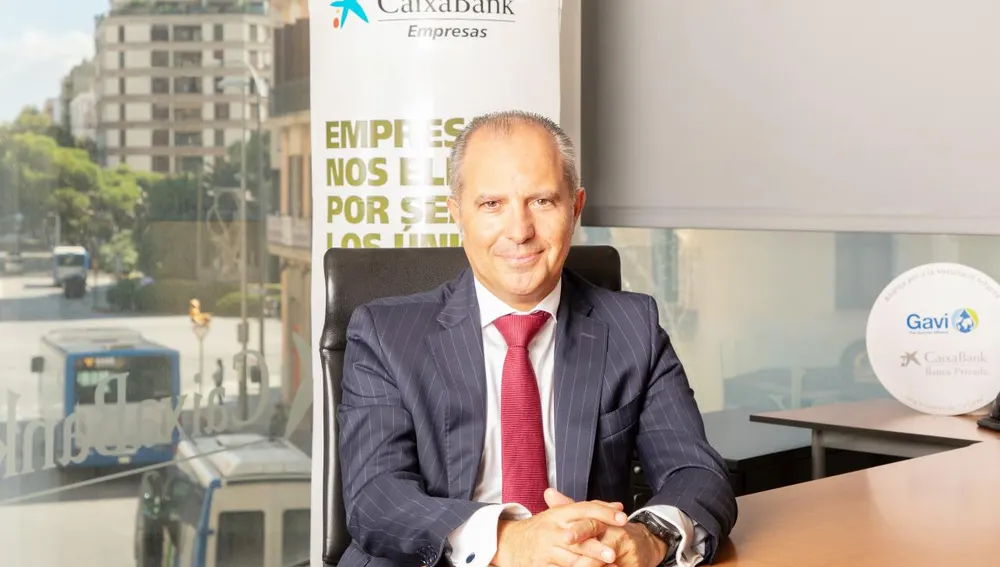 Ramón Juan, director comercial de empresas de CaixaBank en Baleares Ramón Juan, director comercial de empresas de CaixaBank en Baleares