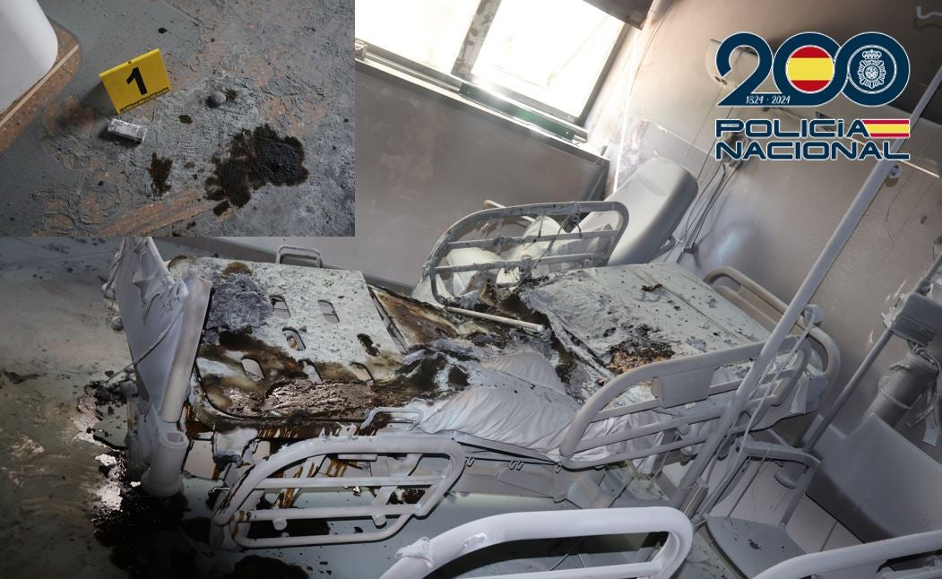 El hombre provocó un incendio en el Hospital San Cecilio de Granada que obligó a desalojar a 30 pacientes El hombre provocó un incendio en el Hospital San Cecilio de Granada que obligó a desalojar a 30 pacientes