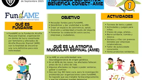 Almoradí acoge la I Jornada Deportiva Benéfica CONECT-AME este sábado 20 de septiembre Jornada Deportiva