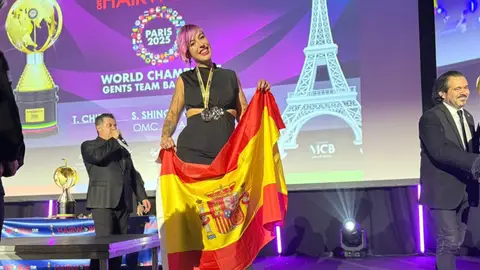 Una albaceteña logra un triunfo histórico en el Mundial de Peluquería de París Una albaceteña logra un triunfo histórico en el Mundial de Peluquería de París