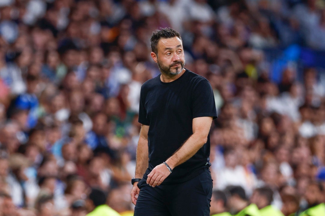 De Zerbi: "El segundo penalti es un poco vergonzoso" De Zerbi: "El segundo penalti es un poco vergonzoso"