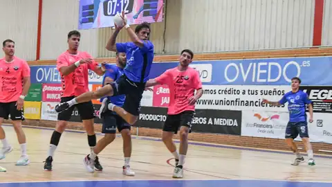 Una imagen del partido del sábado Una imagen del partido del sábado