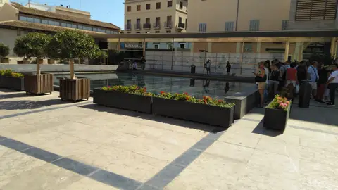 Plaza de l'Almoina obras
