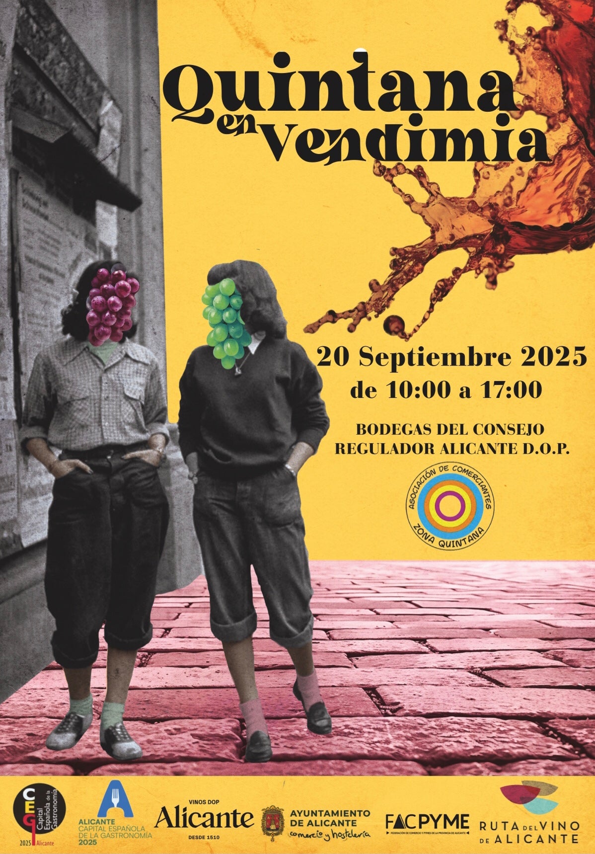 Regresa a Alicante ‘Quintana en Vendimia’ con el doble de bodegas Regresa a Alicante ‘Quintana en Vendimia’ con el doble de bodegas