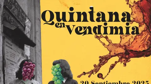 El cartel de Quintana Vendimia 2025 El cartel de Quintana Vendimia 2025
