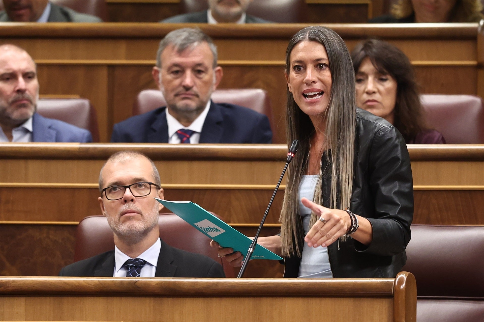 Miriam Nogueras en el Congreso de los Diputados Miriam Nogueras en el Congreso de los Diputados
