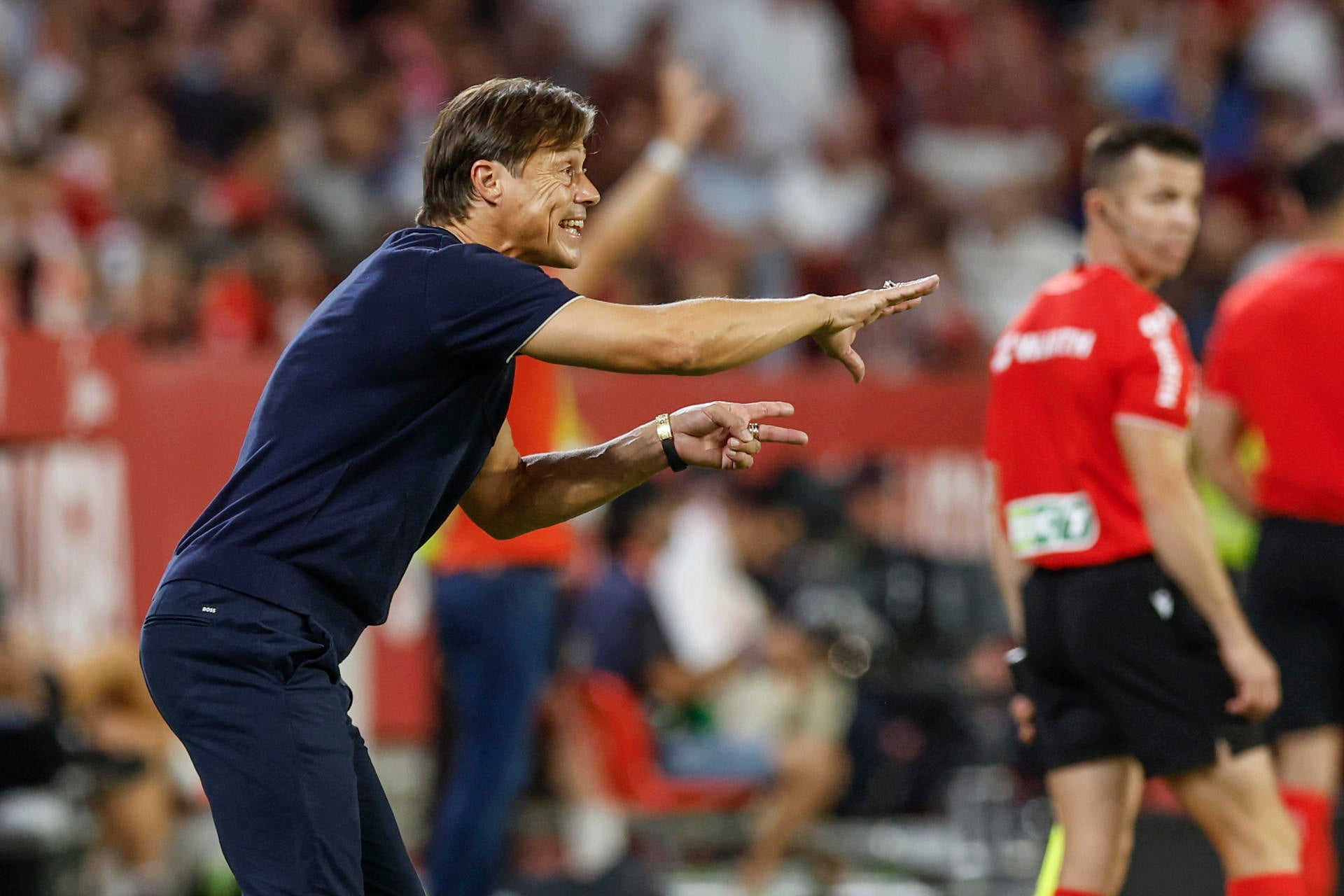 Almeyda: "Agradezco las palabras lindas, pero tenemos que ganar" Almeyda: "Agradezco las palabras lindas, pero tenemos que ganar"