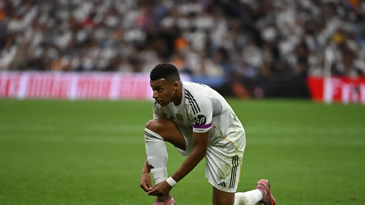 El Real Madrid gana al Espanyol con goles de Militao y Mbappé y prolonga el pleno en la tabla