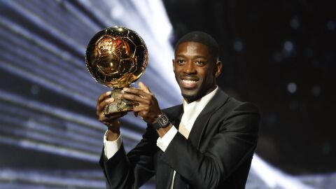 Demb&eacute;l&eacute; gana el Bal&oacute;n de Oro y corona la gran noche del PSG
