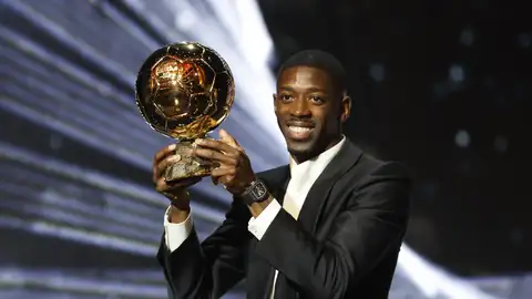 Dembélé gana el Balón de Oro y corona la gran noche del PSG Dembélé gana el Balón de Oro y corona la gran noche del PSG