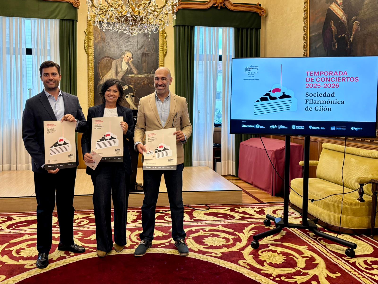 La Sociedad Filarmónica de Gijón no falta a su cita La Sociedad Filarmónica de Gijón no falta a su cita