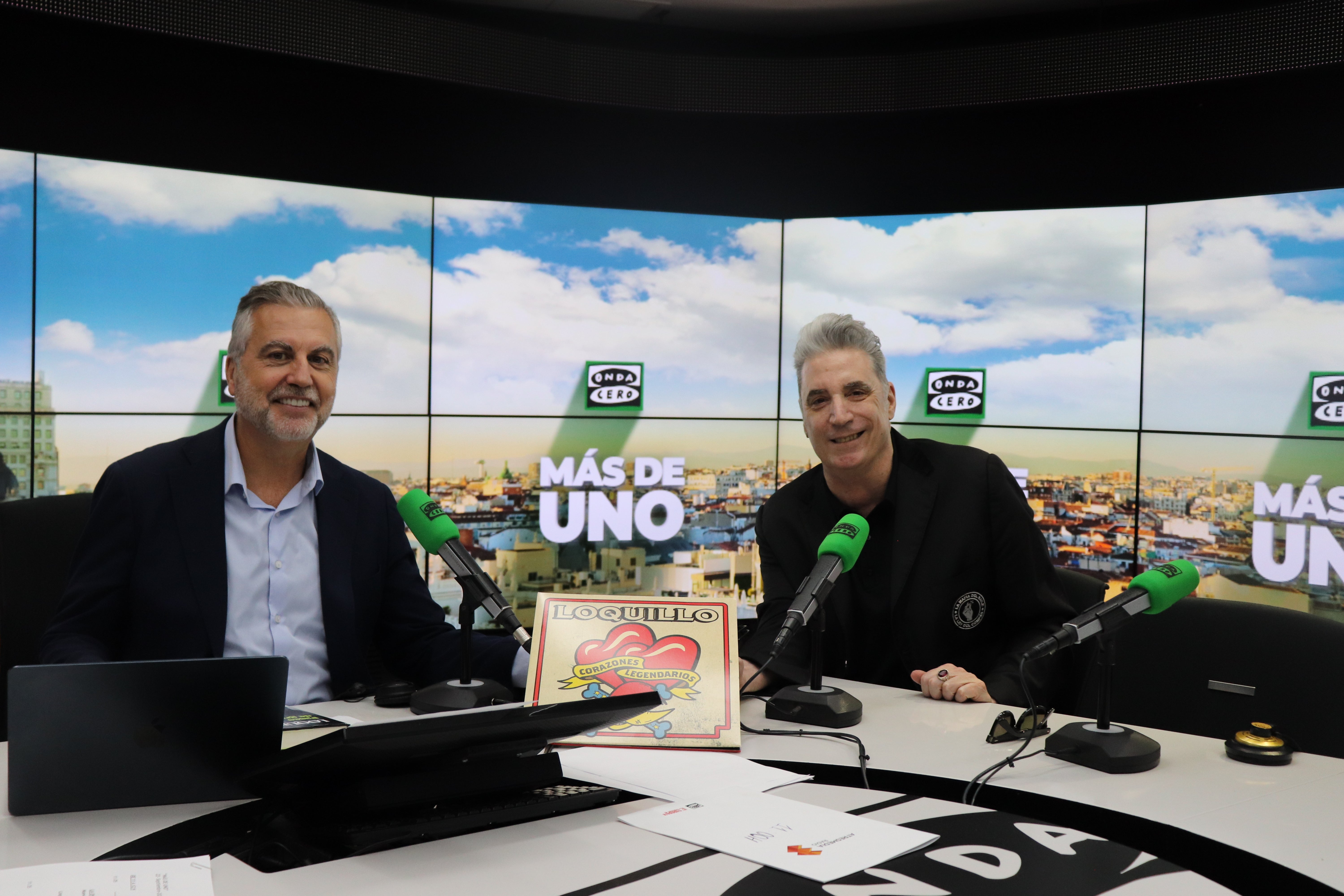 Loquillo en Más de uno: "La música salva almas y cambia vidas" Loquillo en Más de uno: "La música salva almas y cambia vidas"