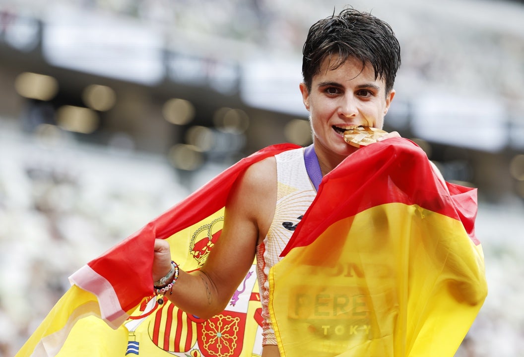 España regresa con tres medallas y una histórica María Pérez España regresa con tres medallas y una histórica María Pérez