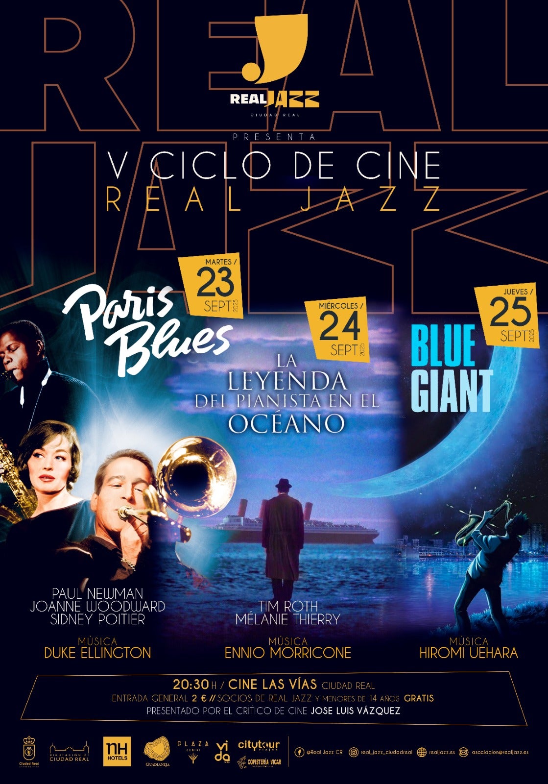 Real Jazz celebra su V Ciclo de cine Real Jazz celebra su V Ciclo de cine