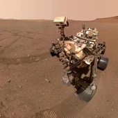Rover Perseverance en Marte. Rover Perseverance en Marte.