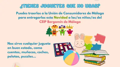 Comienza la campaña "Recogida Solidaria de Juguetes 2025" Comienza la campaña "Recogida Solidaria de Juguetes 2025"